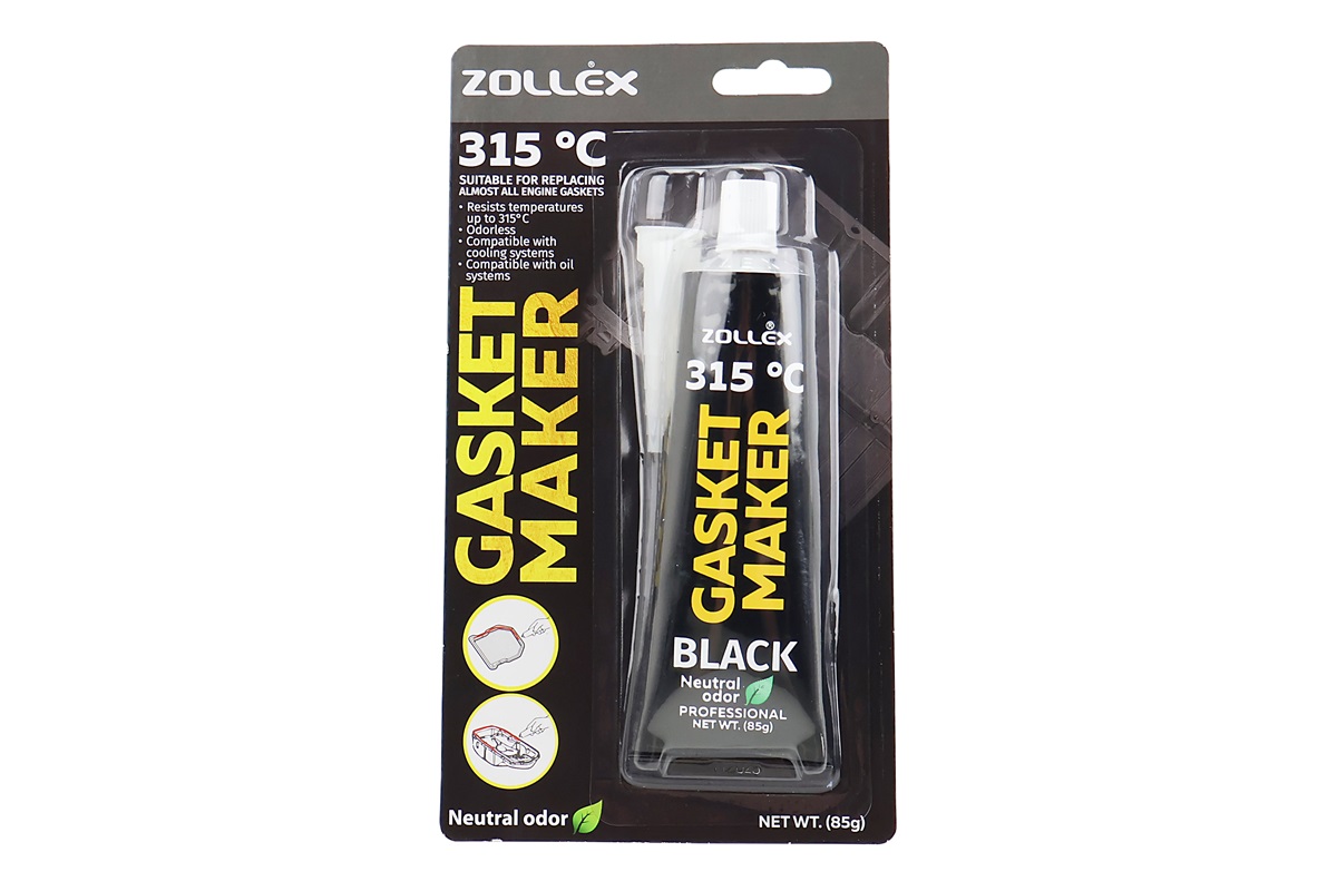 Герметик силіконовий високотемпературний ЧОРНИЙ "Gasket Maker BLACK" 85g