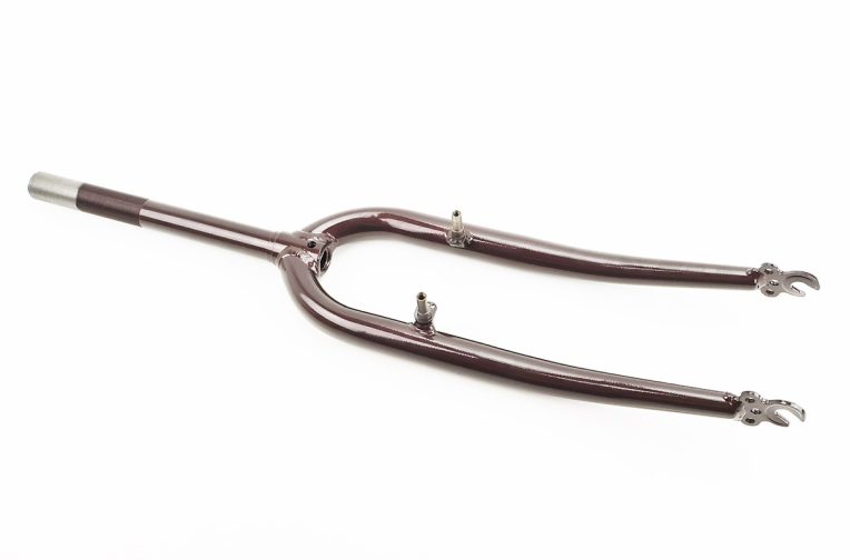 Вилка 26″ з різьбою 1″ (25,4мм), шток 240мм, V-brake, коричнева