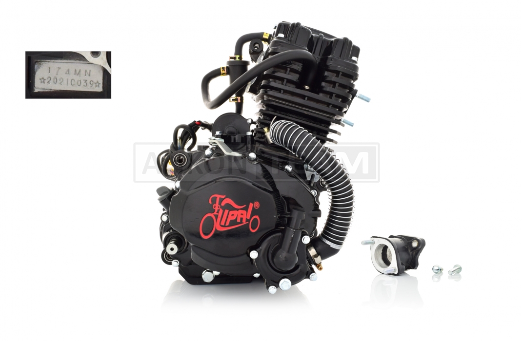 Двигун 174MN 250cc, OHV, рідинне охолодження "LIPAI" (CG250) - Зображення 2