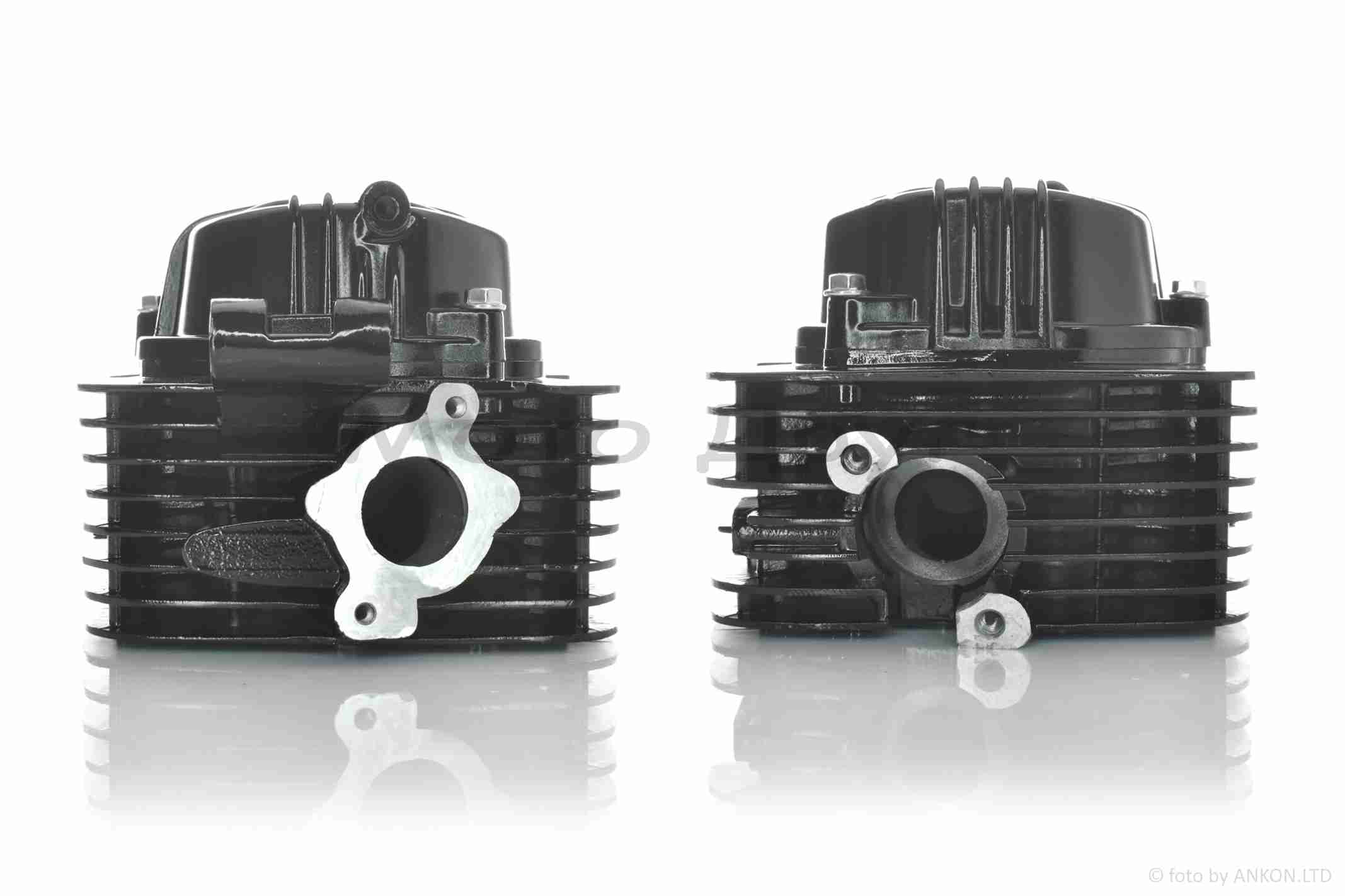 Головка циліндра 167FMM CG250 D67, d28/34 у зборі #PRO "LIPAI" (чорна) - Зображення 6