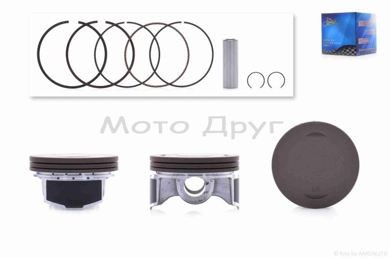 Поршень к-кт CB250 (172FMM) STD 72.00, p16, 2V тефлон “LIPAI”