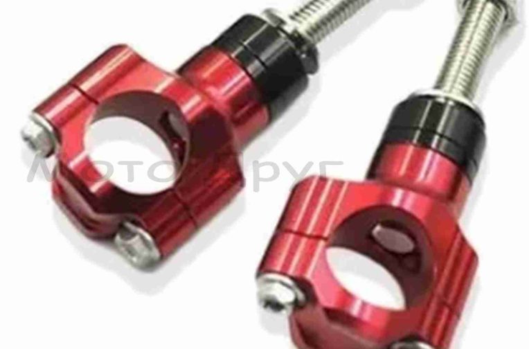 Кронштейни кріплення керма  CNC  d28  “OTOM”  (червоні)