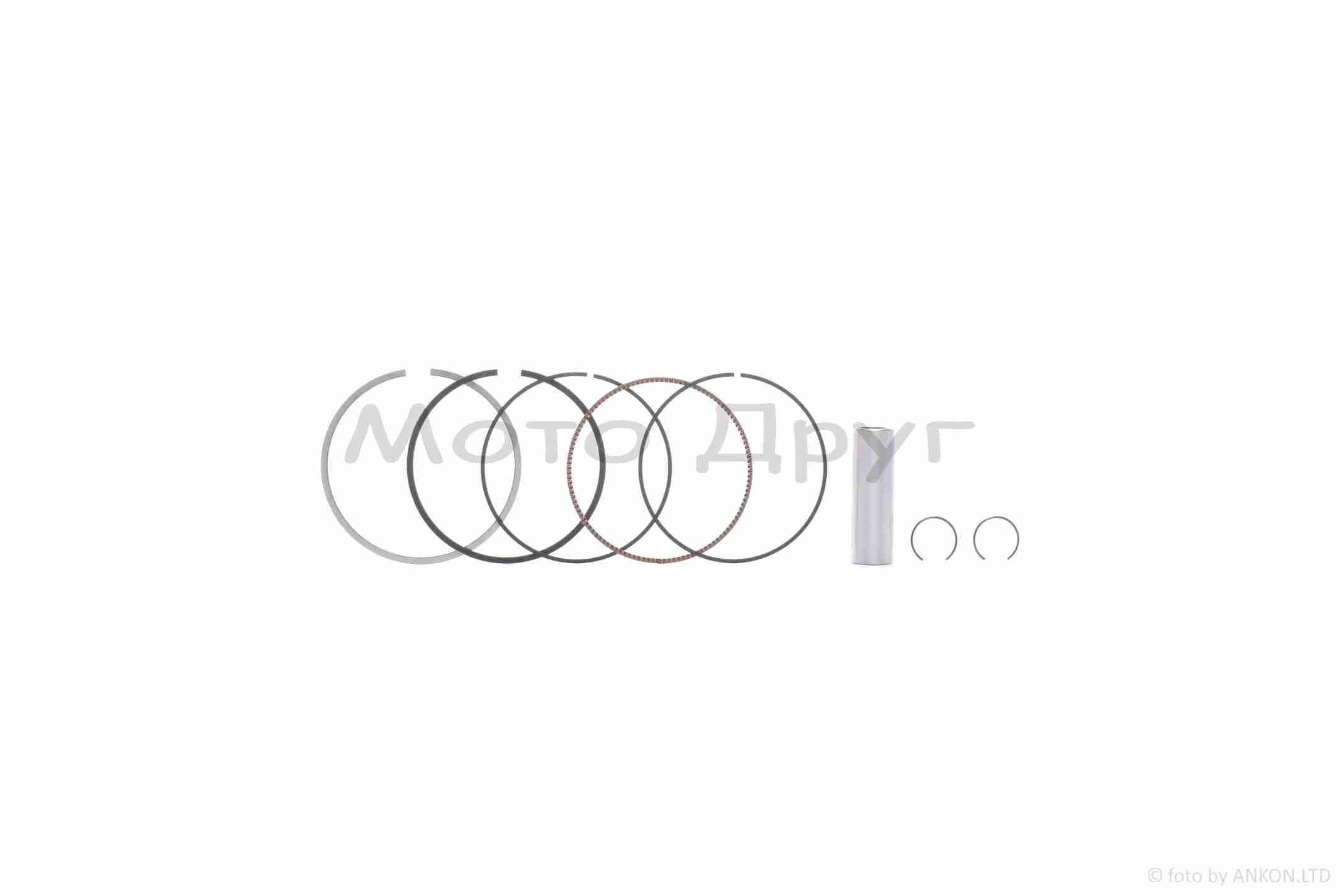 Поршень к-кт CG250 STD 70.00, p16 "LIPAI" - Зображення 5
