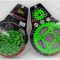 Звезды трансмиссии пара  Delta  428-14/41  +цепь 98L  #PRO  "LIPAI"  (GREEN)