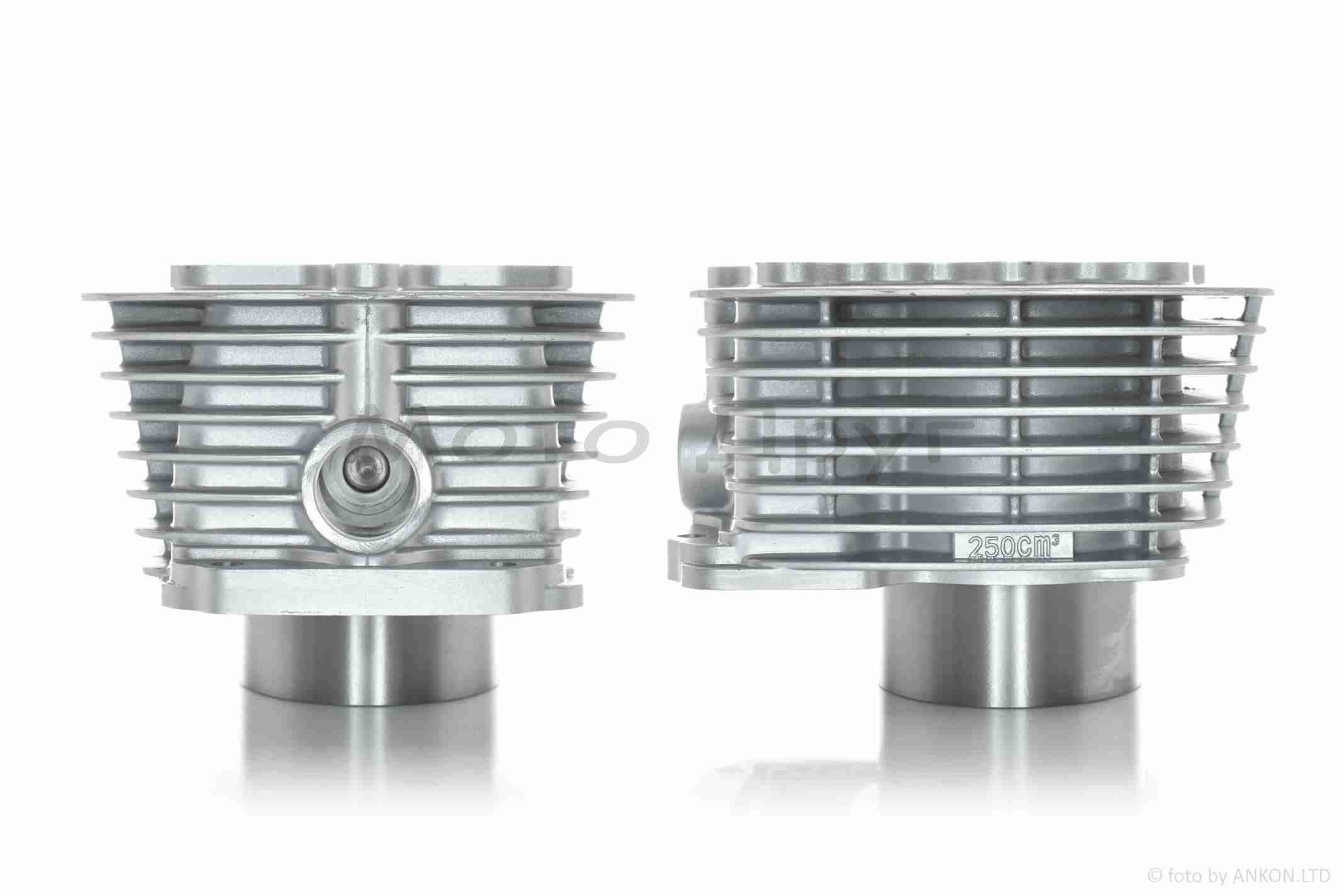 Цилиндр к-кт (цпг) CG250, NT250 (167FMM, 167FML) D67, p16, h80 #PRO "LIPAI" — изображение 3