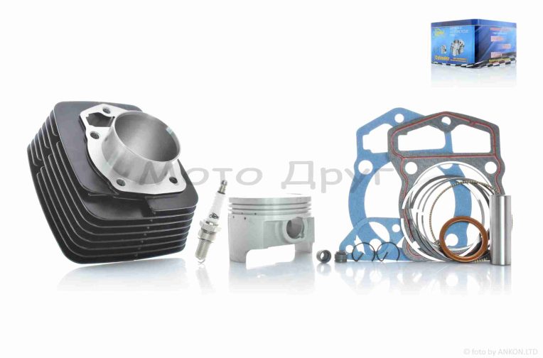 Цилиндр к-кт (цпг) CB250 (169FMM) D69, p17, h77 #PRO “LIPAI” (черная)