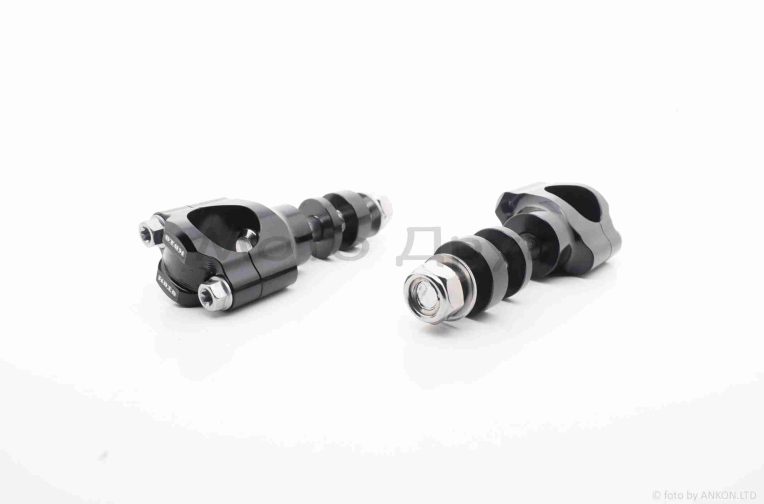 Кронштейны крепления руля CNC d28 “OTOM” (черные)