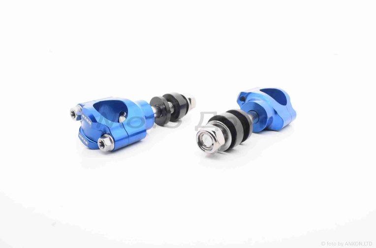 Кронштейны крепления руля CNC d28 “OTOM” (синие)