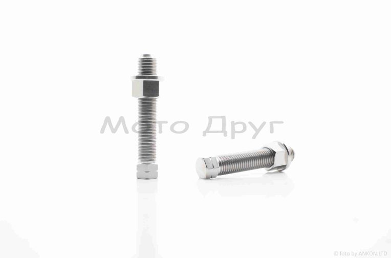 Болты натяжителя цепи трансмиммии титановый сплав M10, 2шт “OTOM” (серые)