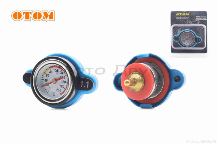 Кришка радіатора  1.1bar  із датчиком температури  “OTOM”