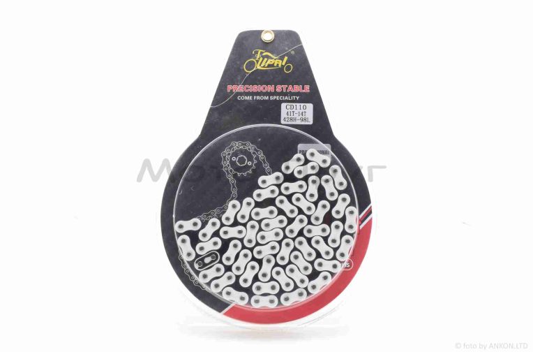 Зірки трансмісії пара Delta 428-14/41 +ланцюг 98L #PRO “LIPAI” (WHITE)